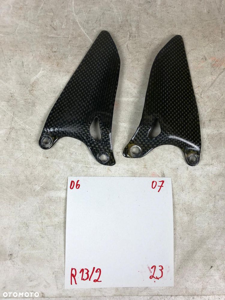 Ducati 848 1098 1198 Lewa Prawa Osłona Set Nakładka Owiewka Carbon