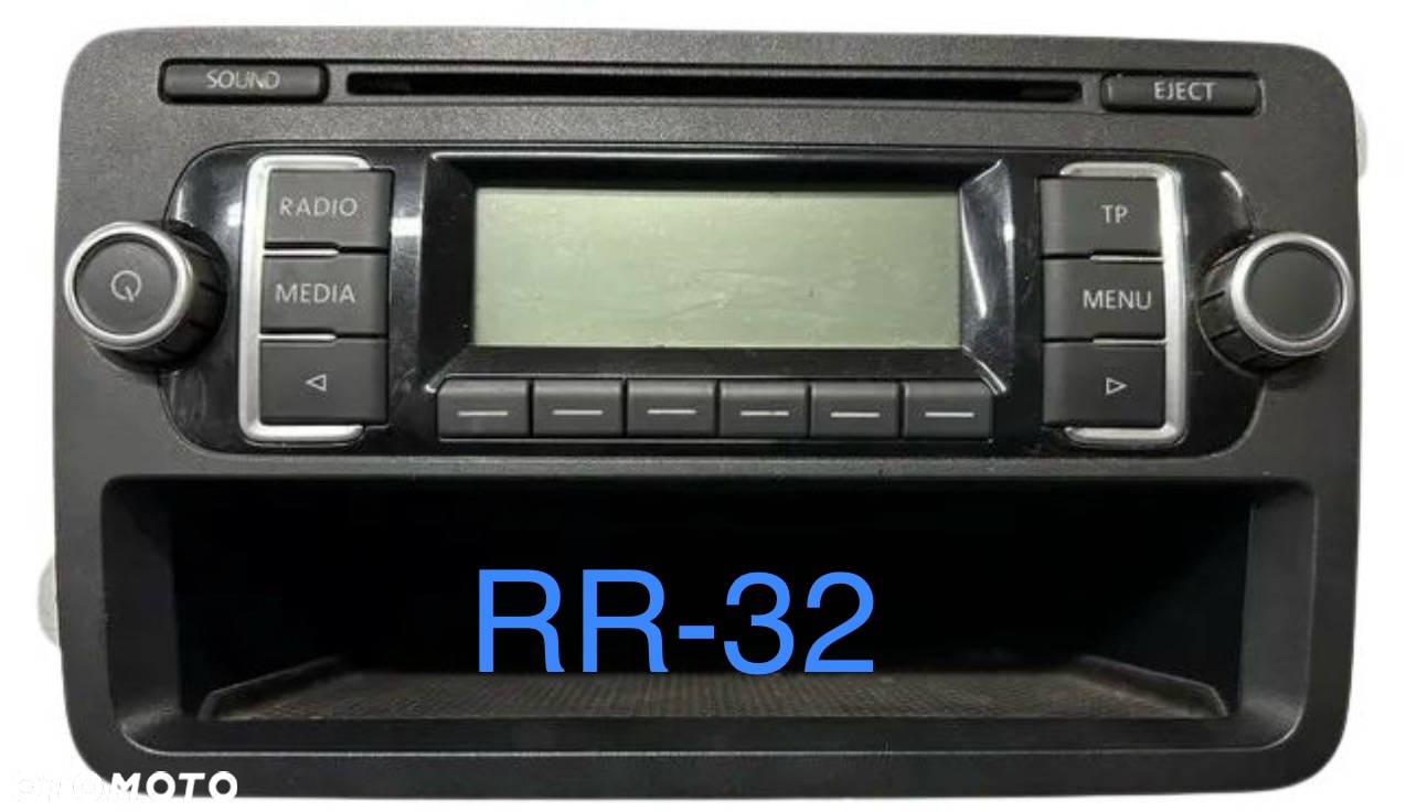 Radio CD MP3 Peugeot 206 307 Partner II 2008 Renault Clio III Kangoo II Laguna II 07- Volkswagen Golf Polo Tiguan Transporter Peugeot 207 Ford S-max Galaxy III  Citroen Berlingo II C5 II - 4