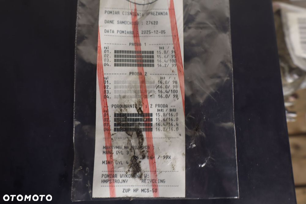 SILNIK  FIAT PUNTO EVO 1.4 350A1000 TEST - 2