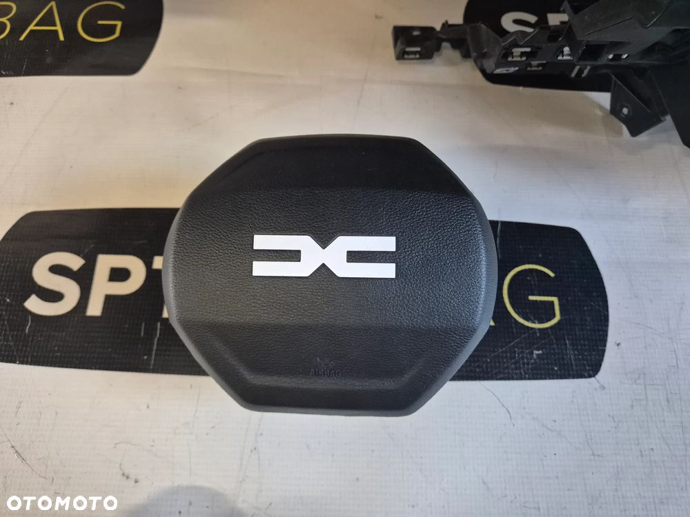 DACIA DUSTER 3 III BIGSTER DESKA ROZDZIELCZA KONSOLA KOKPIT PULPIT PODUSZKI AIRBAG AIR BAG PASY KIT SET - 7