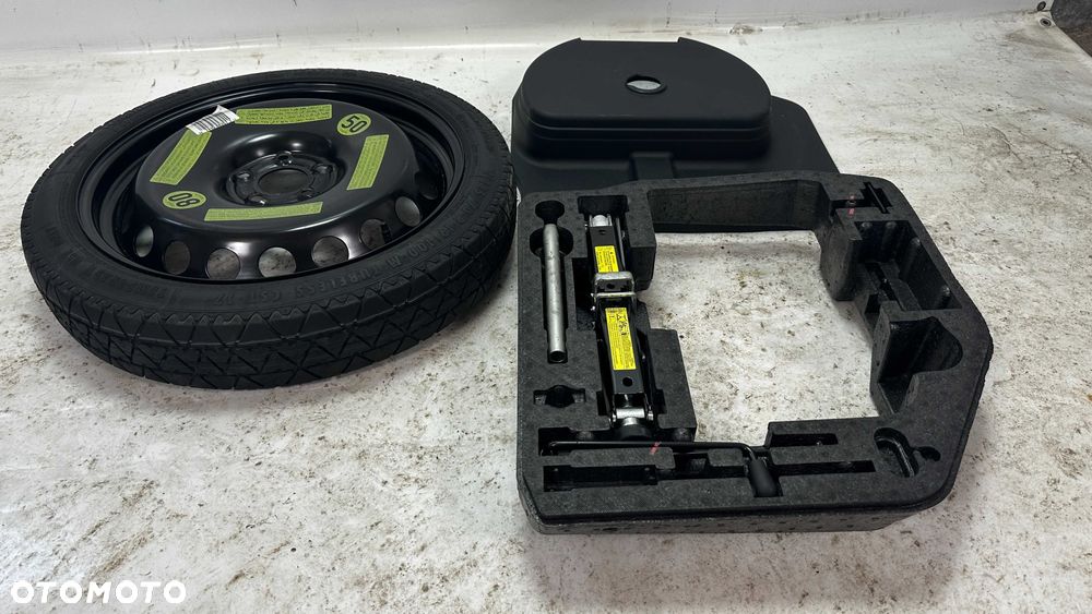 AUDI A4 B8 08-16r A5 8T KOŁO DOJAZDOWE 19' 5X112 lewarek zestaw - 1