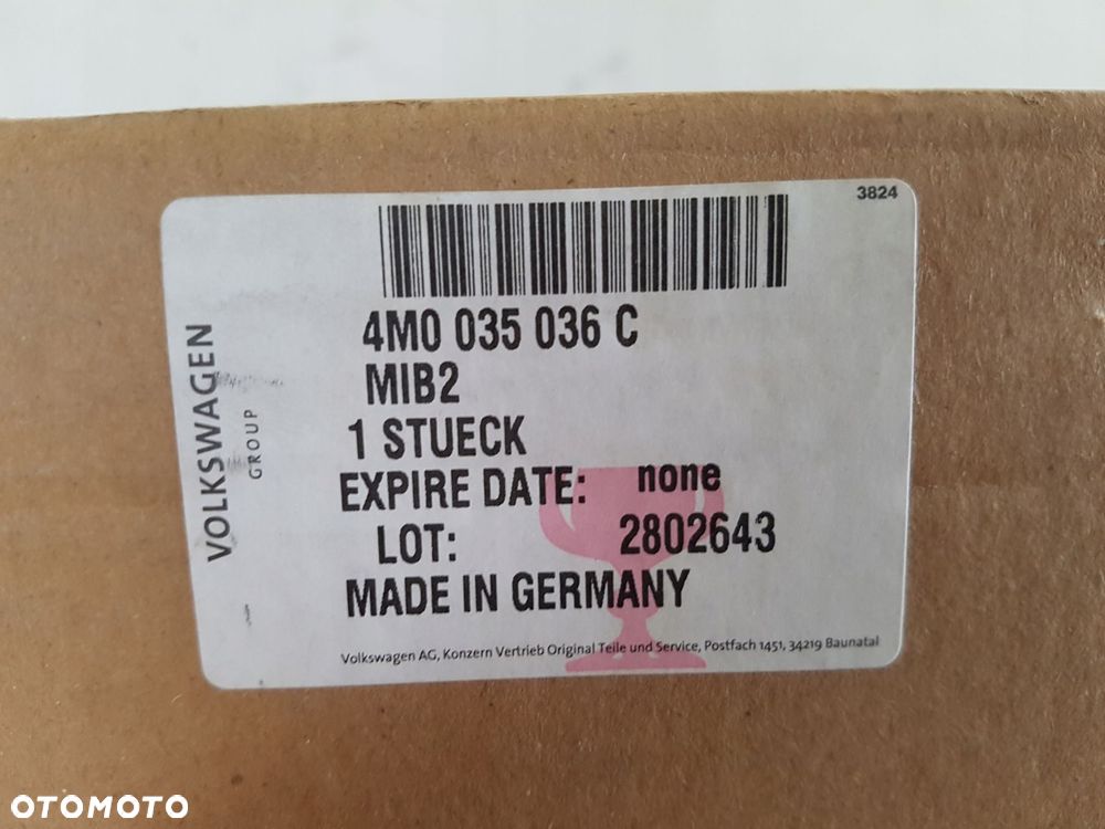 audi q7 17^ czytnik nawigacji multimedia sim mmi harman mbi ii 4m0035036c - 3