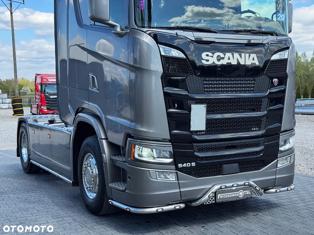 Scania S 540 / ACC / CAŁA NA PODUCHACH  / RETARDER / DUŻA NAVI / VIRTUAL KOKPIT / Z NIEMIEC - 8