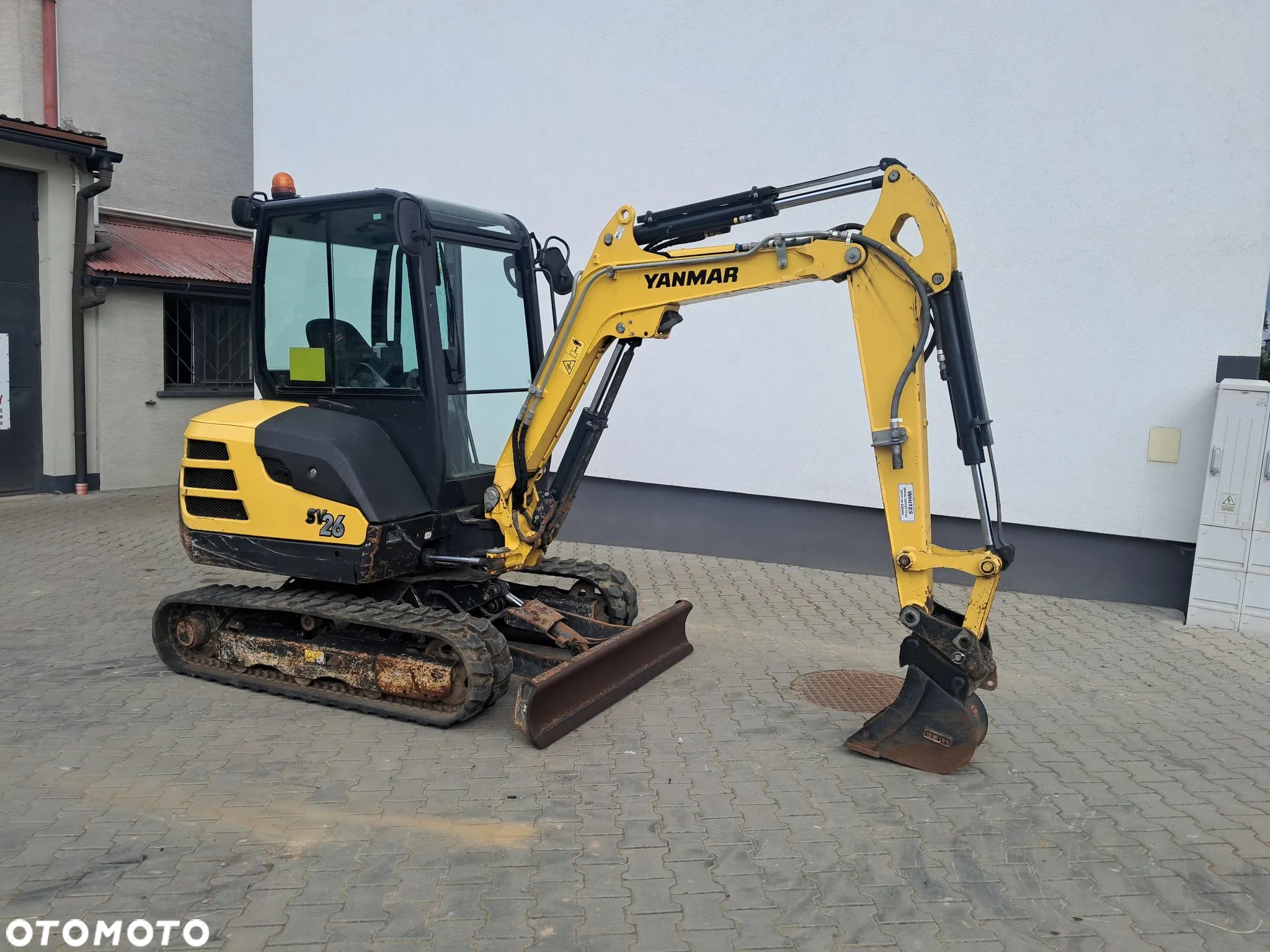 Yanmar SV 26 mini koparka długie ramię WAGA 2785 kg oświetlenie 2019r. silnik Yanmar 24 km bez DPF jazda szybka/wolna diesel VIO23 VIO27 SV22 U27 - 1