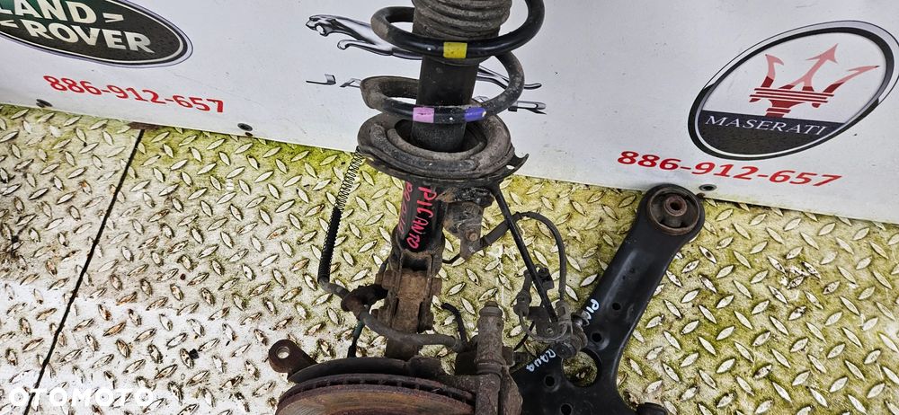 Kia Picanto 2 II 2011-  1.0 Kompletna zwrotnica przednia prawa Zwrotnica przód prawy Zawieszenie przednie prawe Wahacz Amortyzator - 4