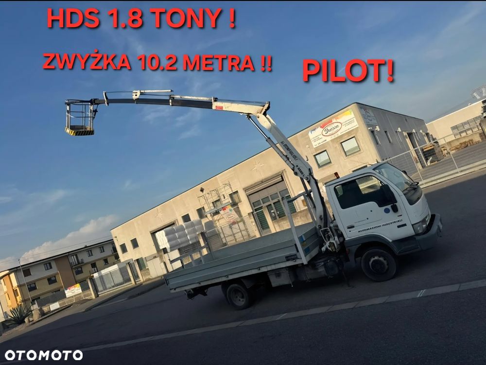 Nissan Cabstar 35.13 Skrzynia 4.20 M + HDS 1.8 Tony ! Zwyżka 10.2 Metra ! Pilot ! Super Stan  * - 1