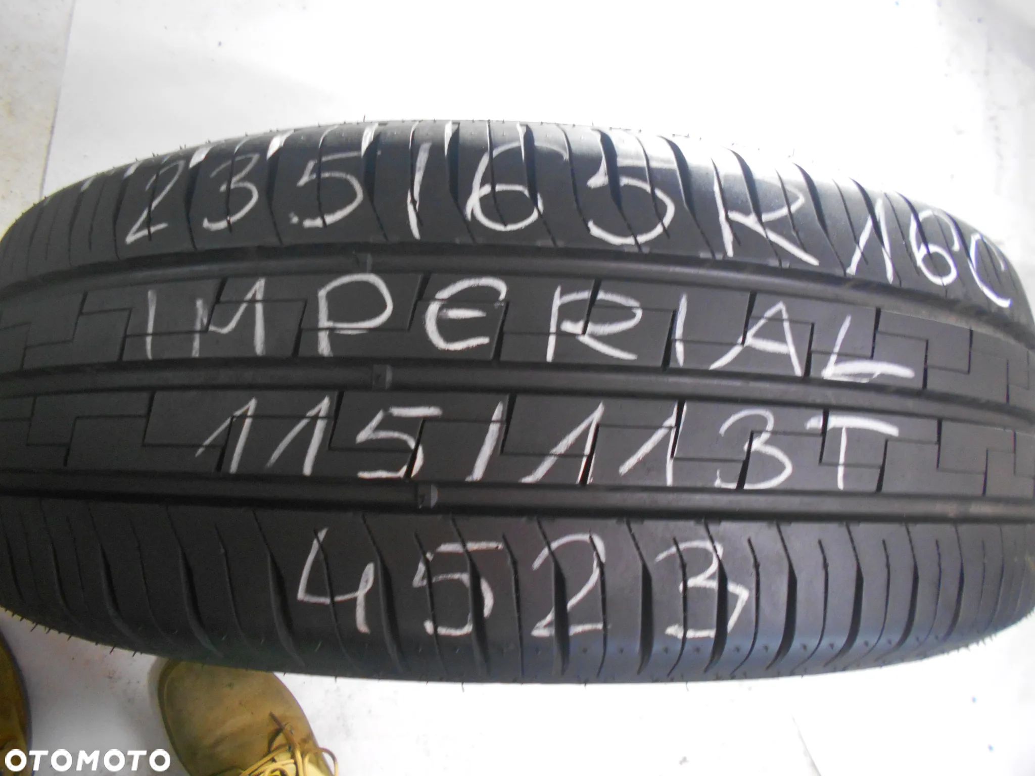 OPONA POJEDYNKA 235/65R16C IMPERIAL ECO VAN 3 RF19 DOT 4523 9MM - 1