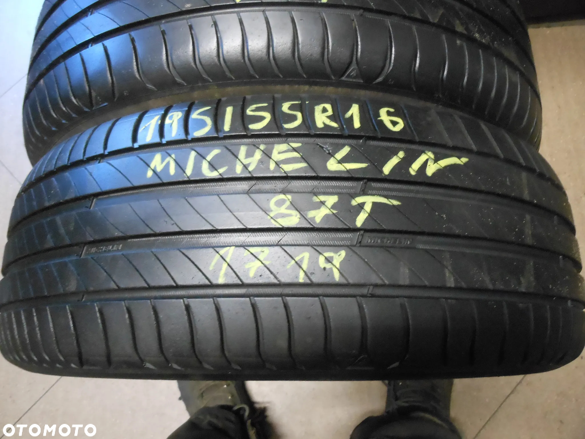 Opony 195/55r16 Michelin primacy 4 6,3mm lato para - 2