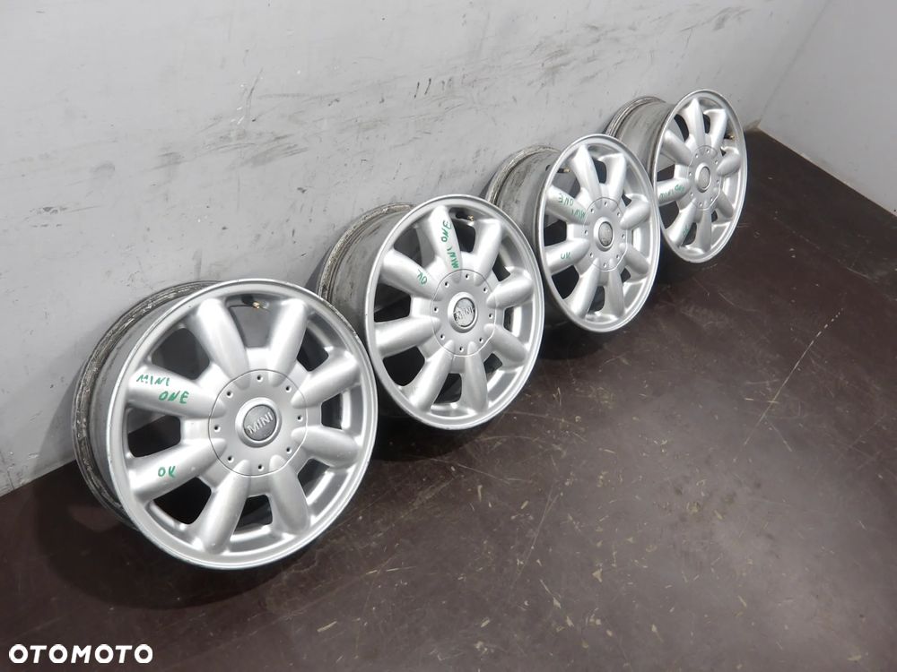 MINI COOPER R50 R53 01-06r 1.6B FELGI ALUMINIOWE ALUFELGI 4X100 5.5J ET45 R15 - 2