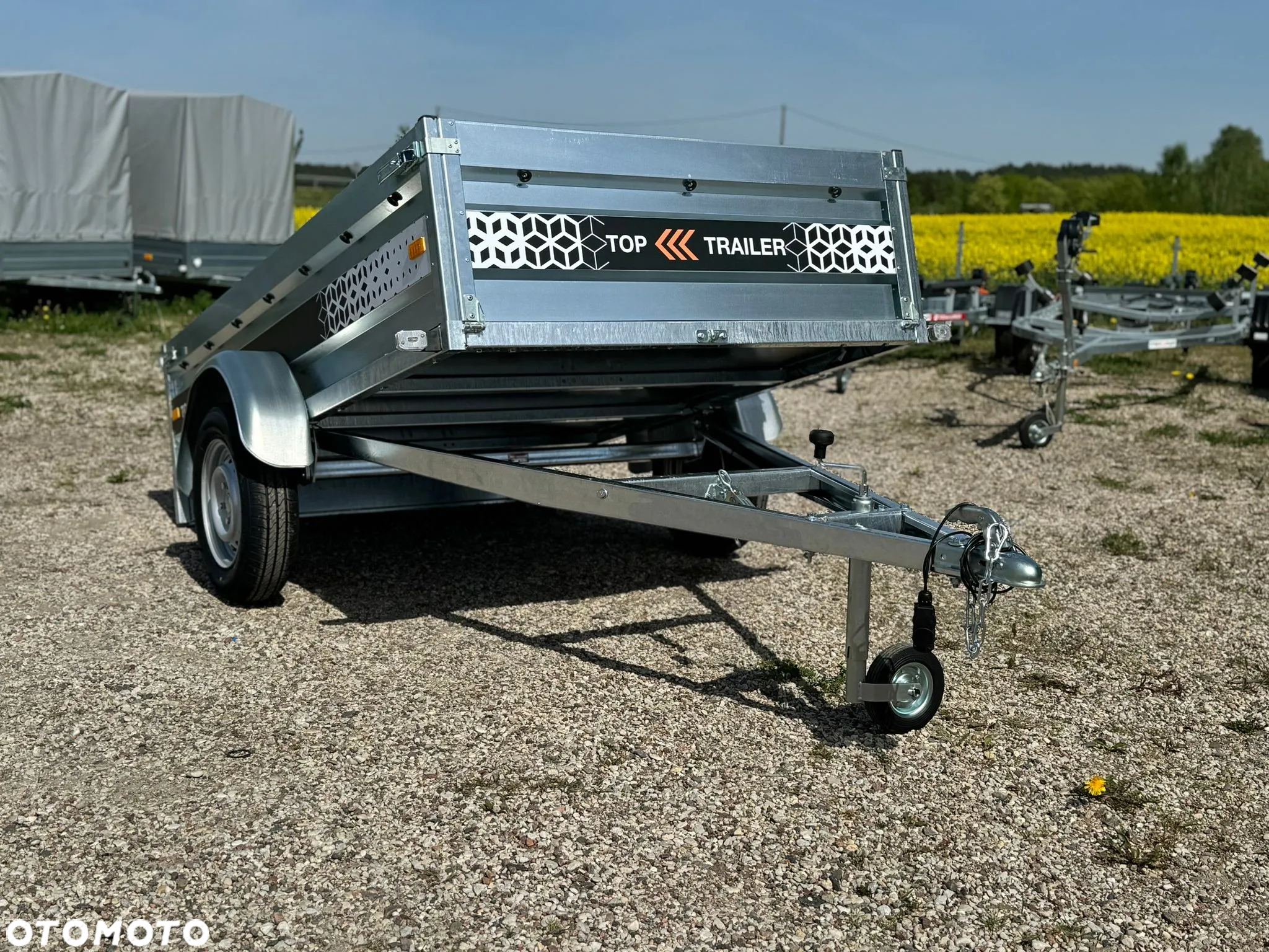 MAZZO DOSTAWA! Przyczepa Top Trailer TT23 MAX 232x131x45cm DMC 750 kg SPAWANA! kat. B, MOCNA! - 9