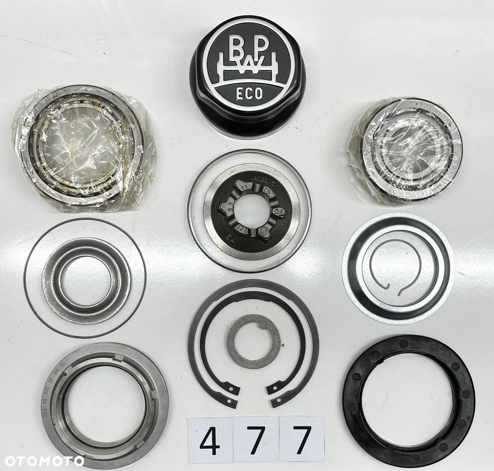 Zestaw naprawczy piasty, komplet łożysk koła BPW 09.801.02.33.0 - 2