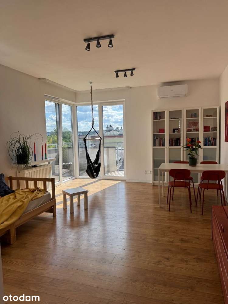 Jasne 53 m² | Duży balkon | Klimatyzacja | Bez prowizji