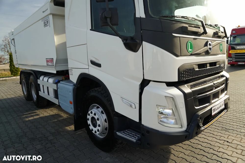 Volvo FMX 550 / 6x4 / BASCULATOR / BASCULANTĂ / HARDOX / HAYON HIDRAULIC / EURO 6 / - 13