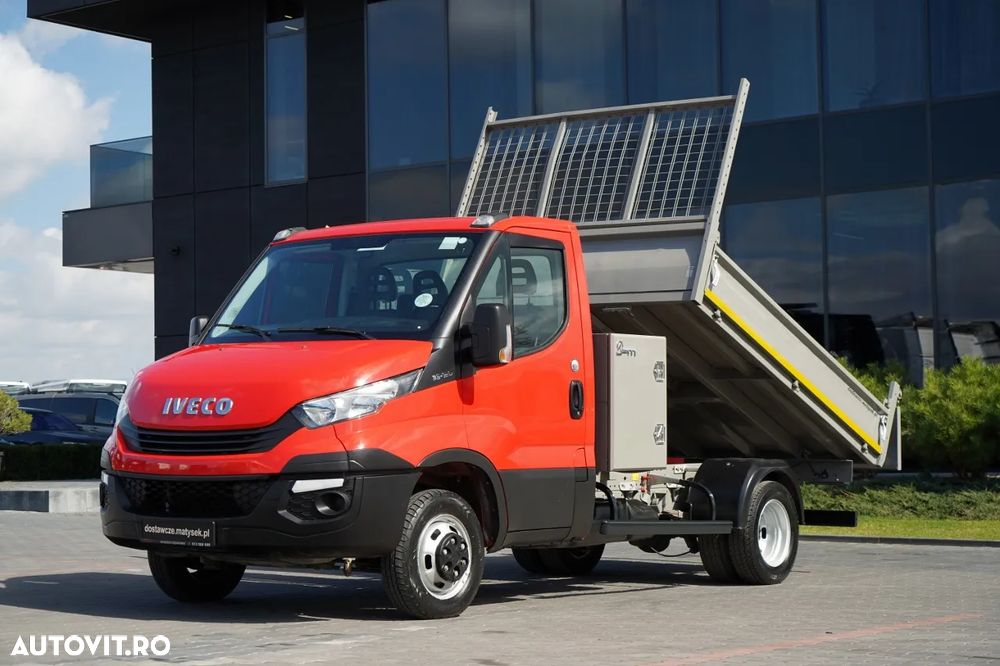 Iveco DAILY 35-120 / BASCULATOR SPATE / DUBLU / MANUAL / IMPORTAT - 1