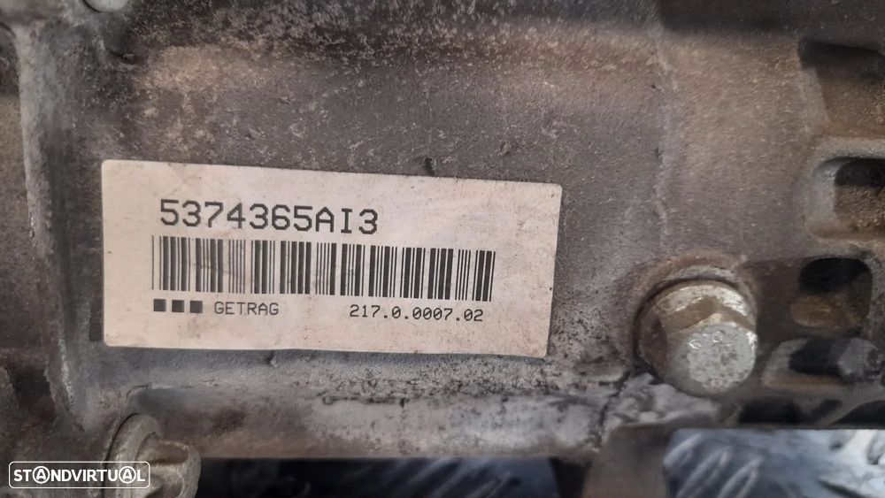 CAIXA VELOCIDADES MANUAL BMW SERIE 1 E81 118D 16V 143CV N47D20C GS617DG 5374365AI3 AI3 2170000702 E82 COUPE E87 E88 CABRIO SERIE 3 E90 E91 E92 E93 SERIE 5 F10 F11 X1 E84 X3 E83 20D - 6