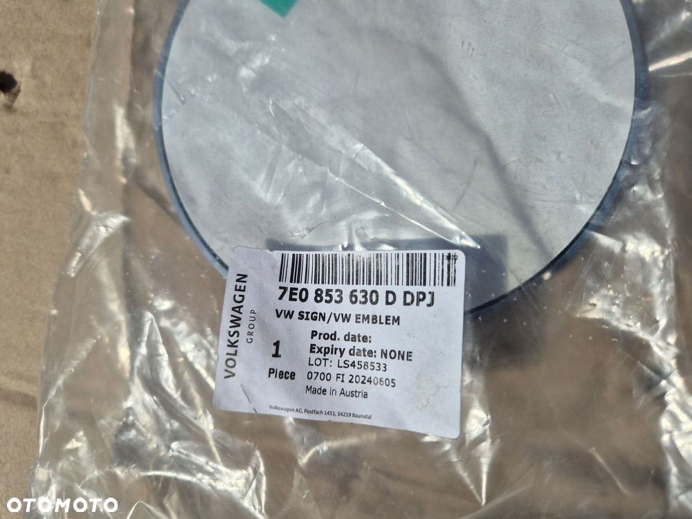 VW napis klapy tył.Transporter T6.Inne VW. - 4