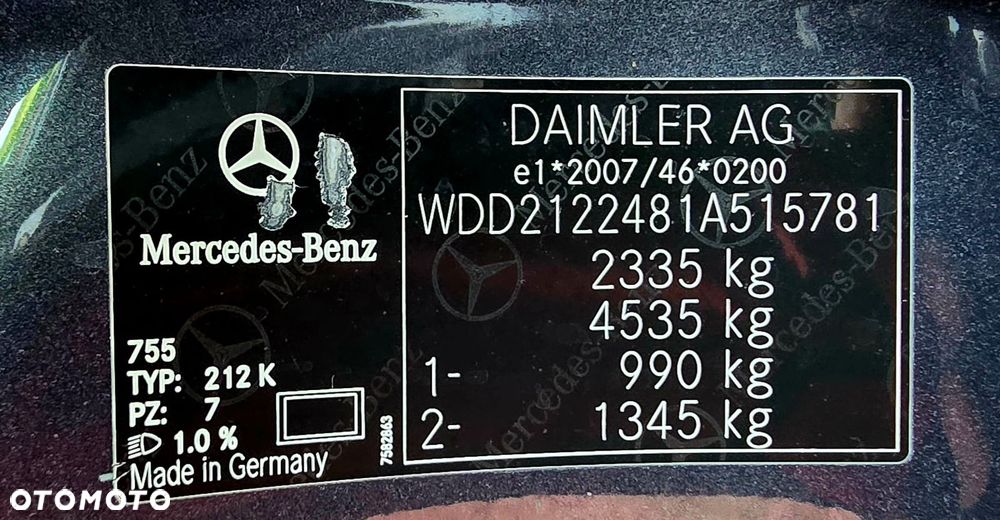 Mercedes-Benz Klasa E - 37