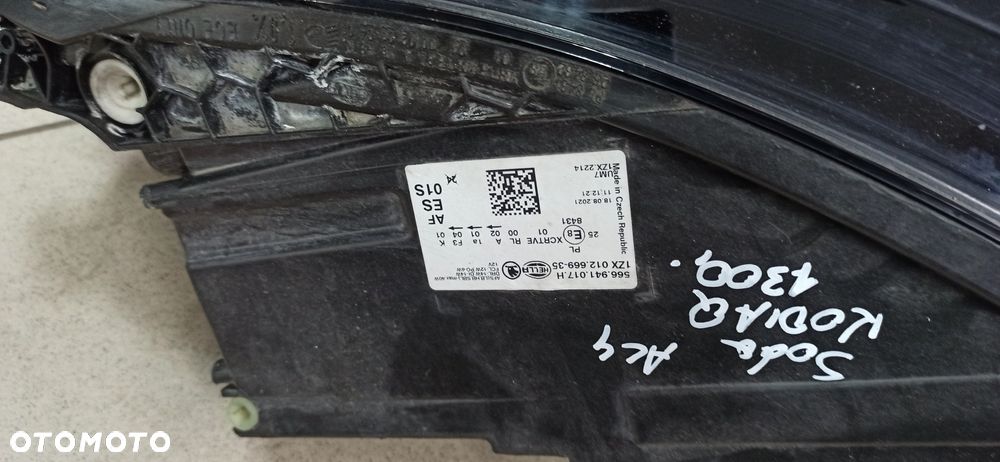 Audi Q4 E-TRON reflektor lampa przednia Full Led lewy - 7