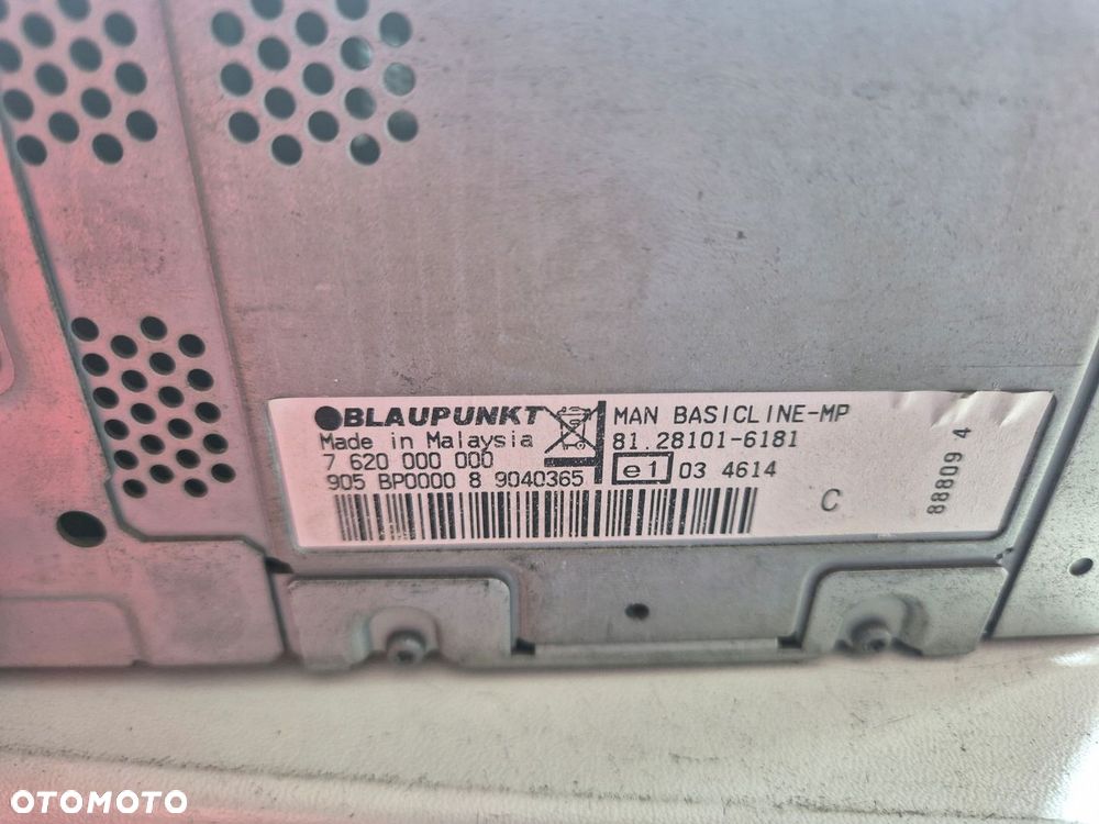 RADIO CD MAN TGX TGS TGL TGM 81281016181 - 2
