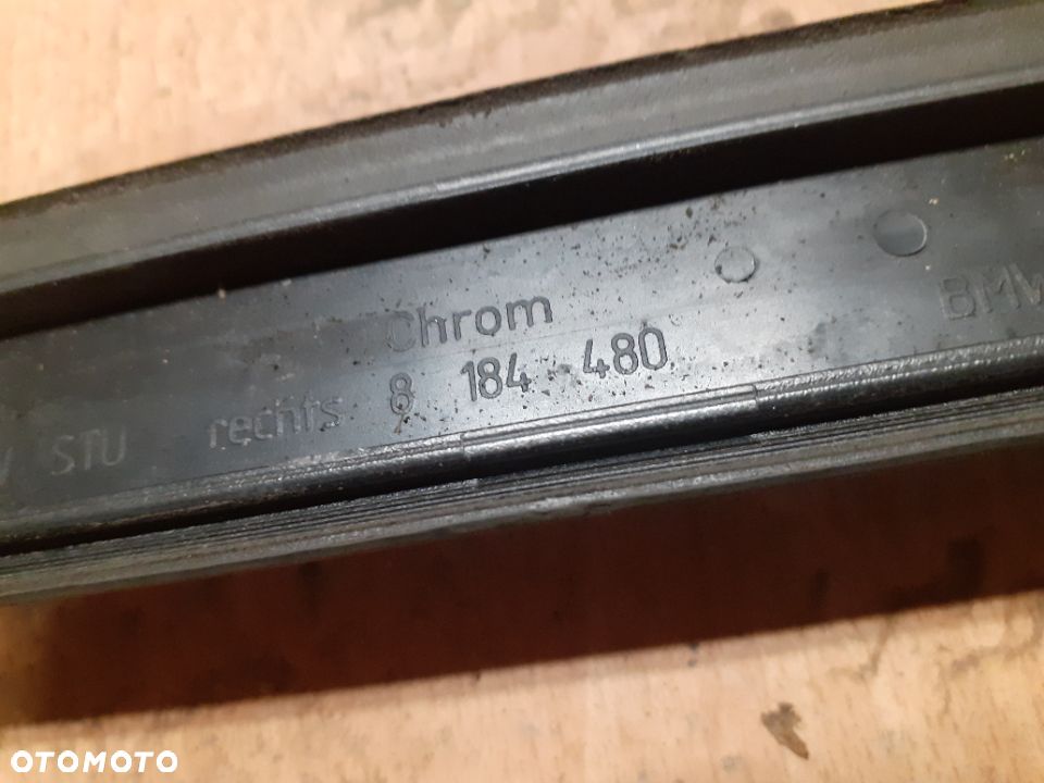 BMW E39 LISTWY DRZWI KOMPLET CHROM 8 184 480 - 6