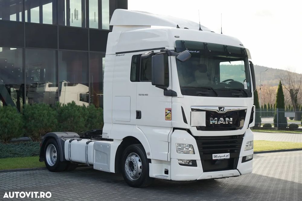 MAN TGX 18.460 / MEGA / PLATĂ JOSĂ / SCAUN REGLABIL / NAVIGAȚIE - 2