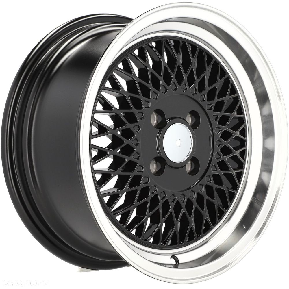 4x Felgi 15 4x100 m.in. do BMW E21 E30 VW Golf Caddy HONDA Civic CRX MAZDA MX-5 323F - LU483 - 6