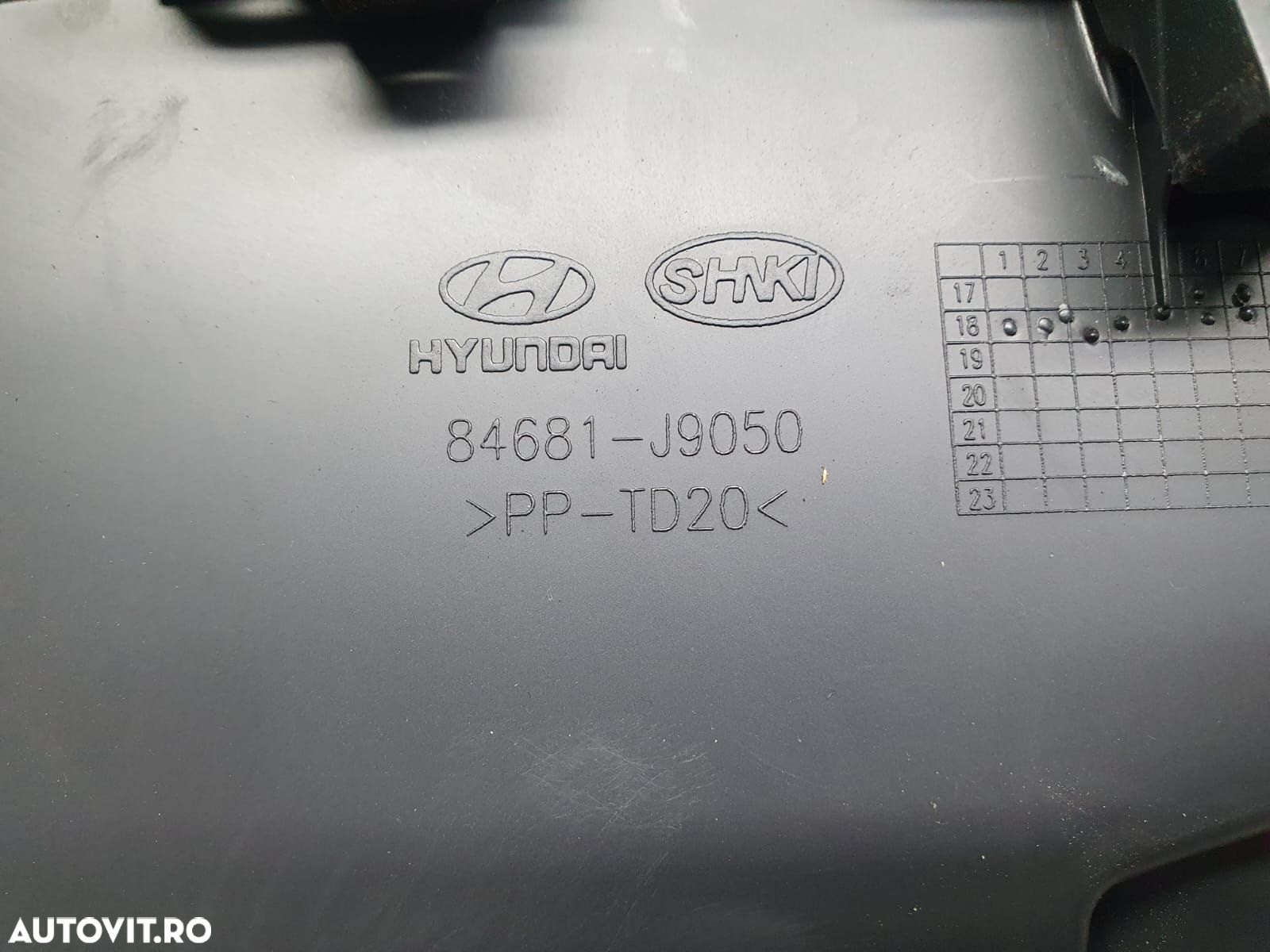 Ornament consola centrala priza 12v usb aux 84681-j9050 Hyundai Kona - 4