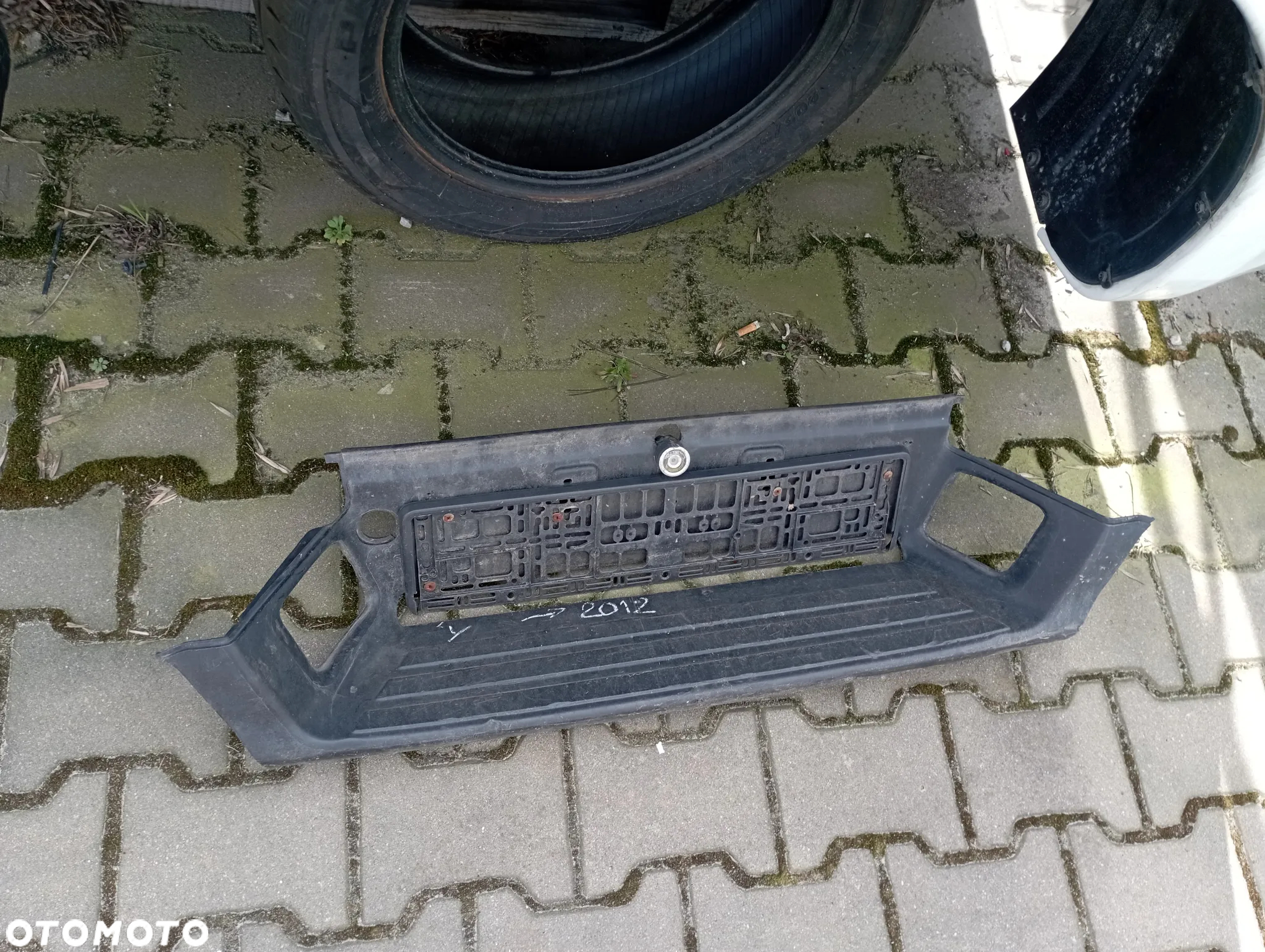 Plastik nakładka zderzak TYLNY ISUZU D-max I 2006-2011 - 3