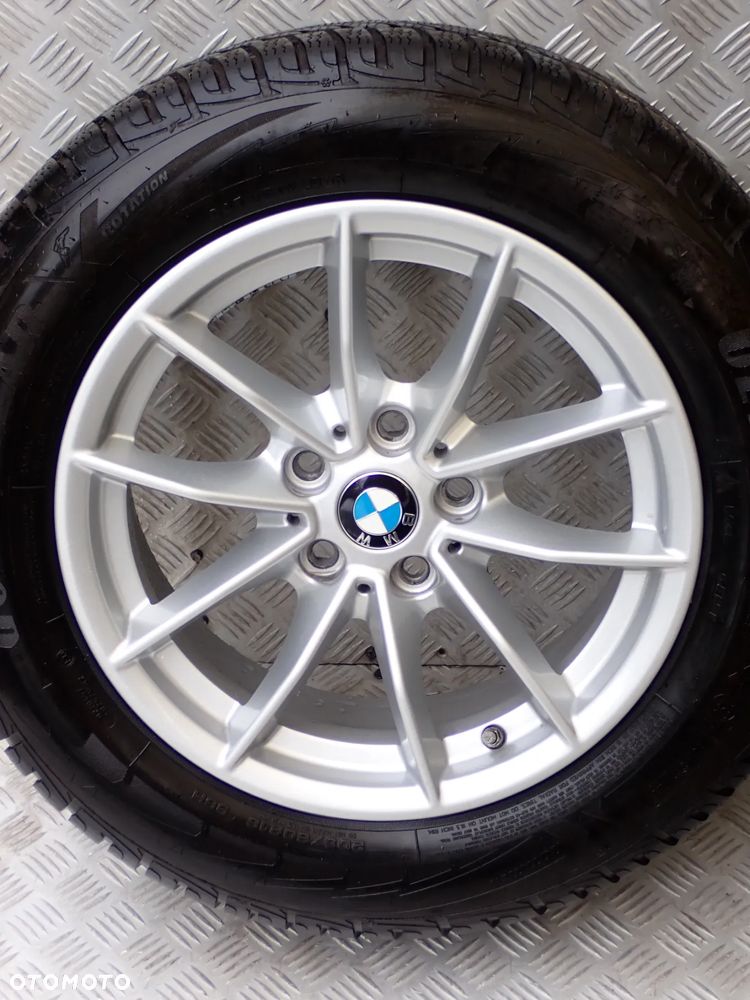 KOŁA FELGI ALUMINIOWE BMW 6,5JX16  ET 22  5X112  BMW 6876921 Z OPONAMI ZIMA GOOD YEAR  205/60/16 - 4