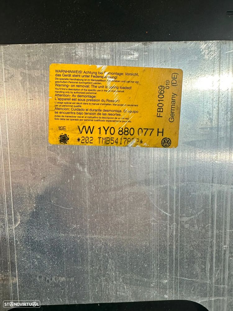 .Sistema Capota Capotamento Segurança Original VW Volkswagen New Beetle Cabrio 1Y 1Y0880077H 1998 - 2006 - 9