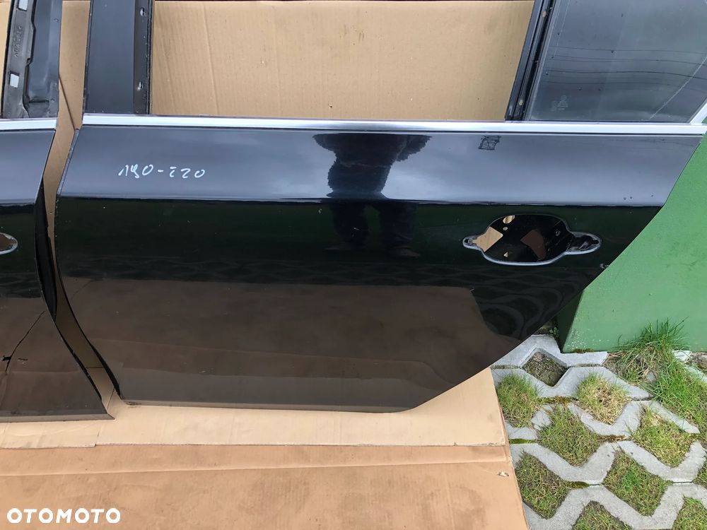 BMW E60 DRZWI LEWE PRAWE TYŁ SCHWARZ 2 - 7