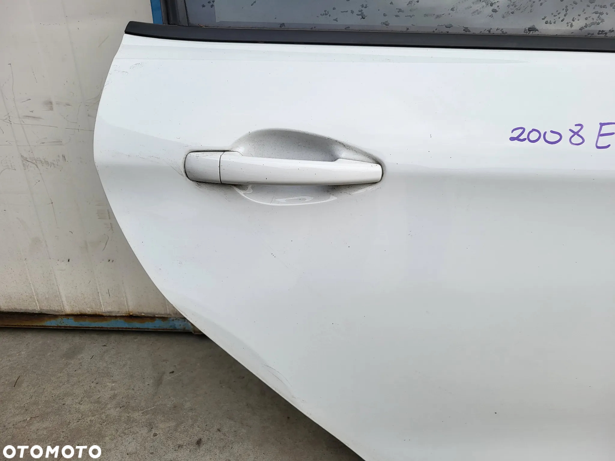 Drzwi prawe tylne tył Peugeot 2008 EWP - 2