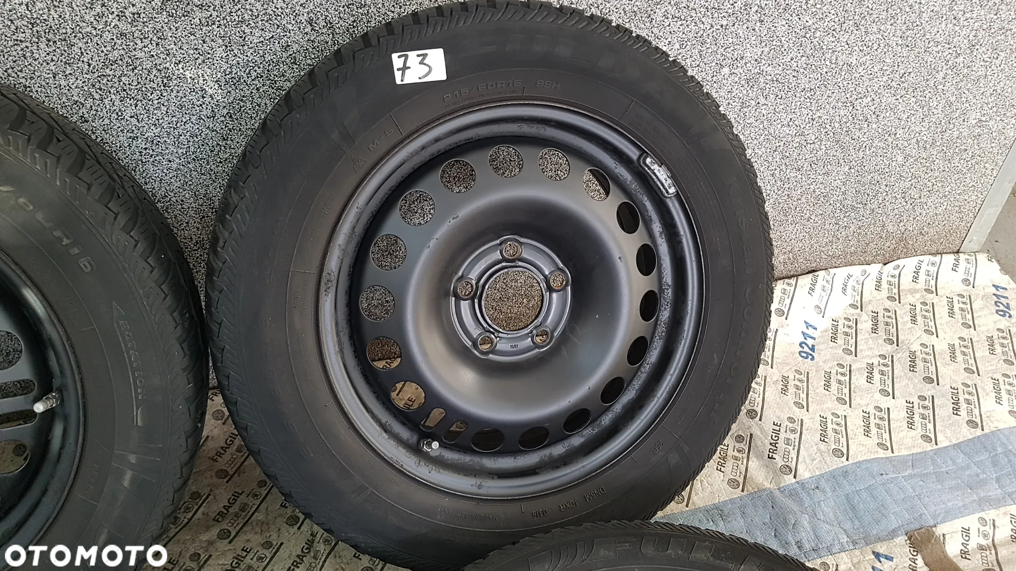 KOŁA ZIMOWE OPEL ASTRA J  ZAFIRA C CHEVROLET  5X115 ET41 215/60R16 CZUJNIKI TMPS - 13