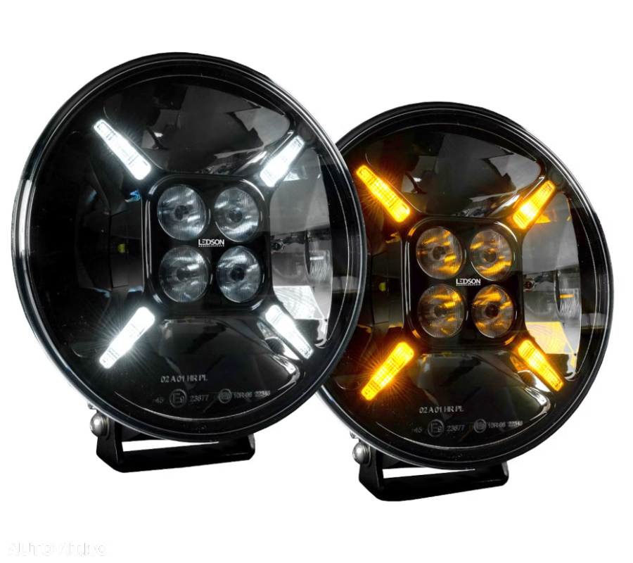 Proiector suplimentar Sarox9+ LED, 120W, pozitie alb galbena/portocalie, Ledson - 25