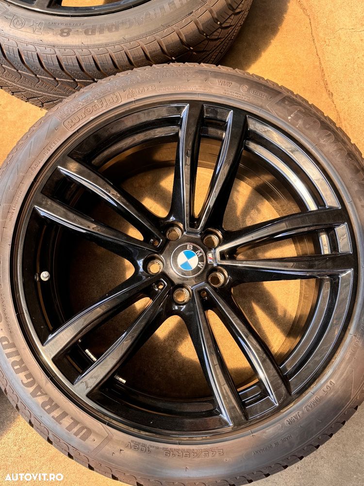 Vând set jante originale BMW pe 19”M pentru G11-12 cu anvelope de iarna - 4