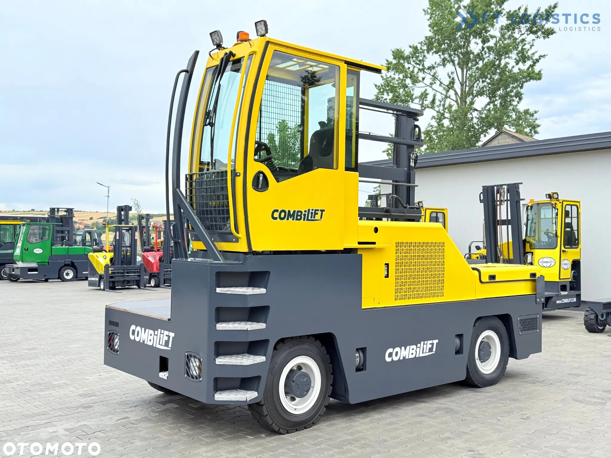 Combilift C6000FSL / DIESEL / DUPLEX - 4100MM / WIDŁY 1400MM / WÓZEK BOCZNY / UDŹWIG 6000KG / WOLNY SKOK / SILNIK DEUTZ / STAN IDEALNY - 4