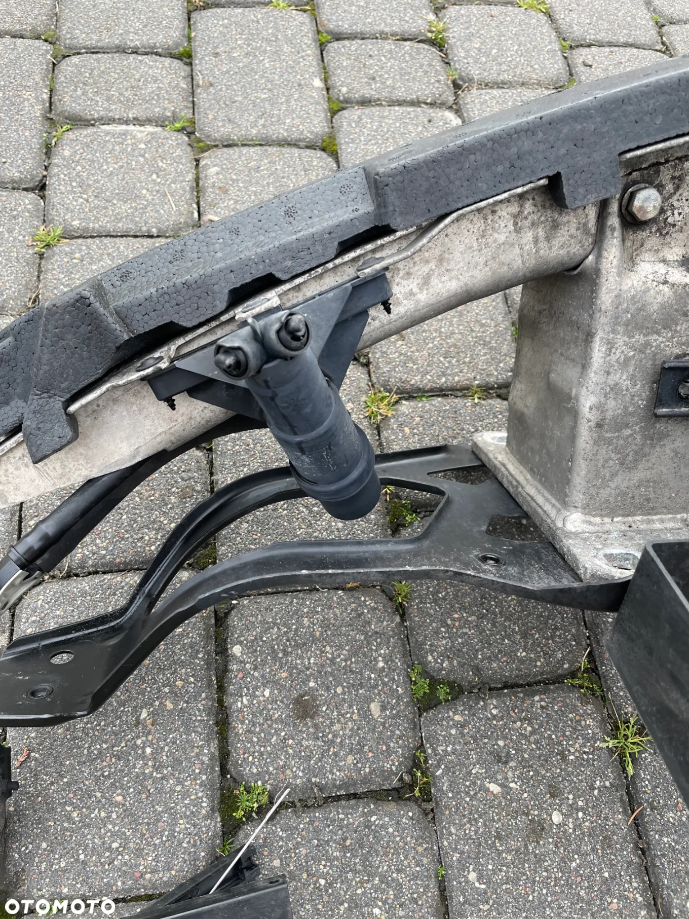 BMW E60 PRZÓD KOMPLETNY ZDERZAK PAS MASKA LAMPA XENON BŁOTNIK LEWY PRAWY TITANGRAU - 9