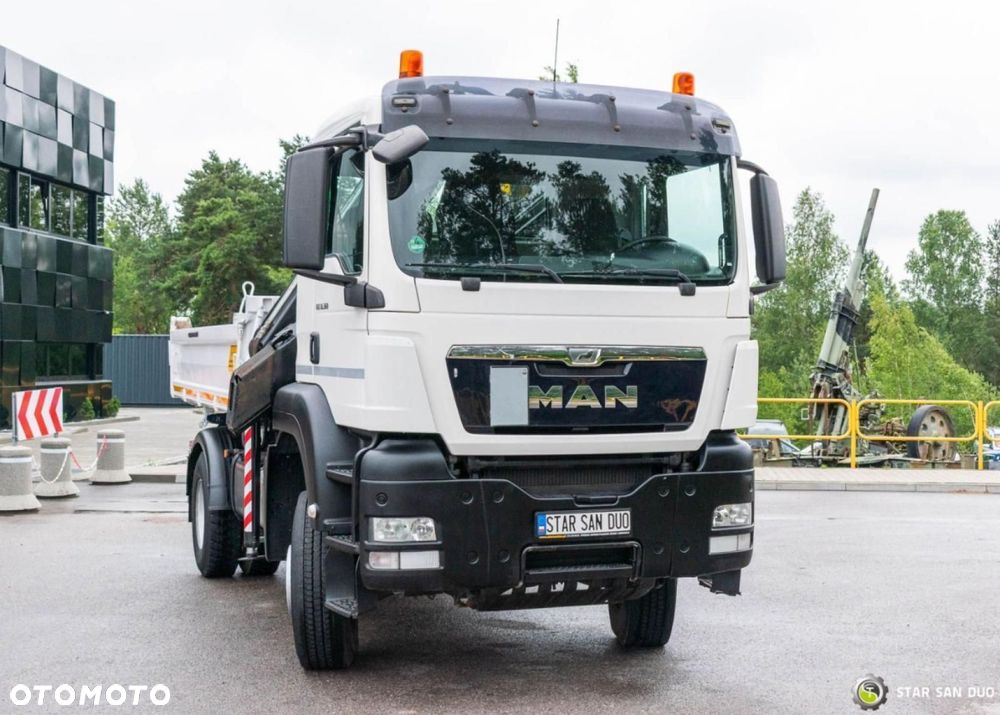 MAN TGS 18.360 4x4 HIAB 144 E-4 HDS Żuraw Wywrotka - 9