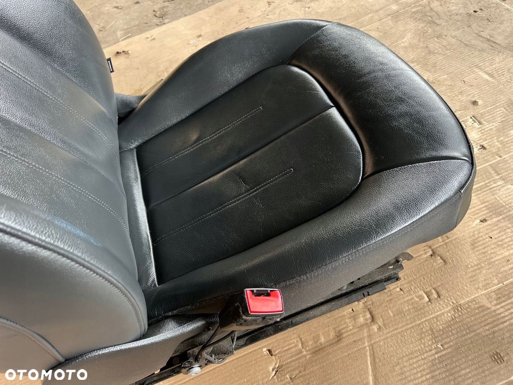 audi a6 c7 fotel lewy przód kierowcy skóra - 9