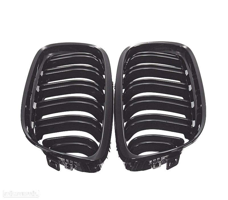 GRELHAS BMW E90 LCI 08-12 LOOK M3 PRETO BRILHANTE - 4