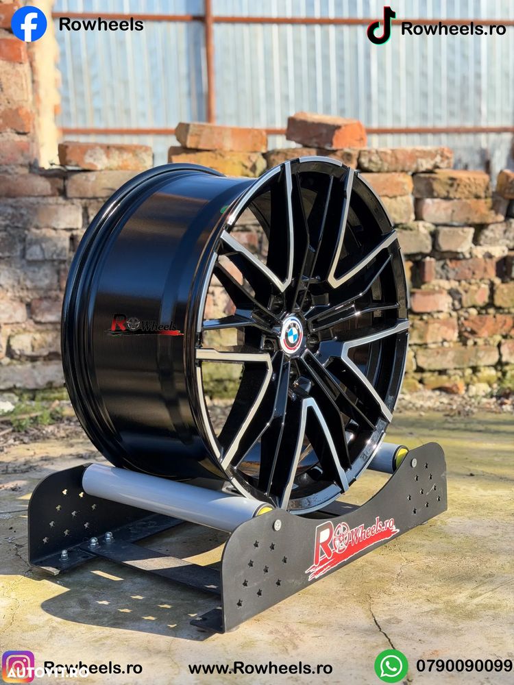 Jante Roti BMW R19 BMW G20 G22 G30 G31 G11 G12 X3 X4 G02 roti bmw R19 cu anvelope vara sau iarna R19 245/275 jante BMW - 8