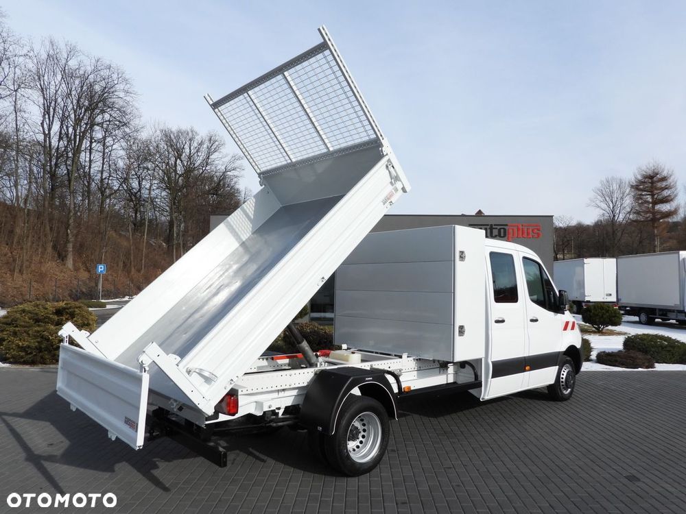 Mercedes-Benz SPRINTER 516 WYWROTKA PODWÓJNA KABINA DOKA 6 MIEJSC TEMPOMAT NAWIGACJA BLIŹNIACZE KOŁA KLIMATYZACJA  160KM - 4