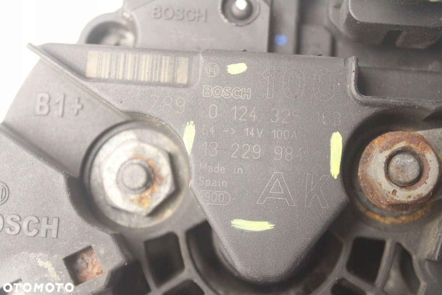 OPEL ASTRA H ZAFIRA B 1.6 B ALTERNATOR 0124325163  13229984 - 5