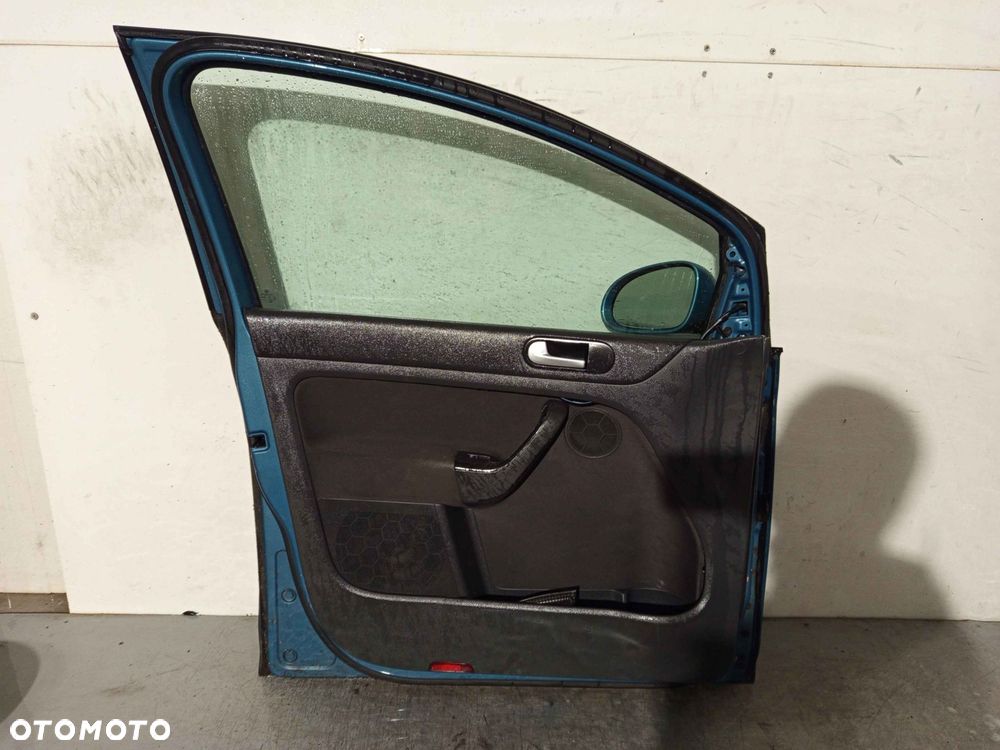 + DRZWI PRZÓD PRZEDNIE LEWE DO VOLKSWAGEN VW GOLF V 5 + PLUS LA5S BŁĘKITNE - 5