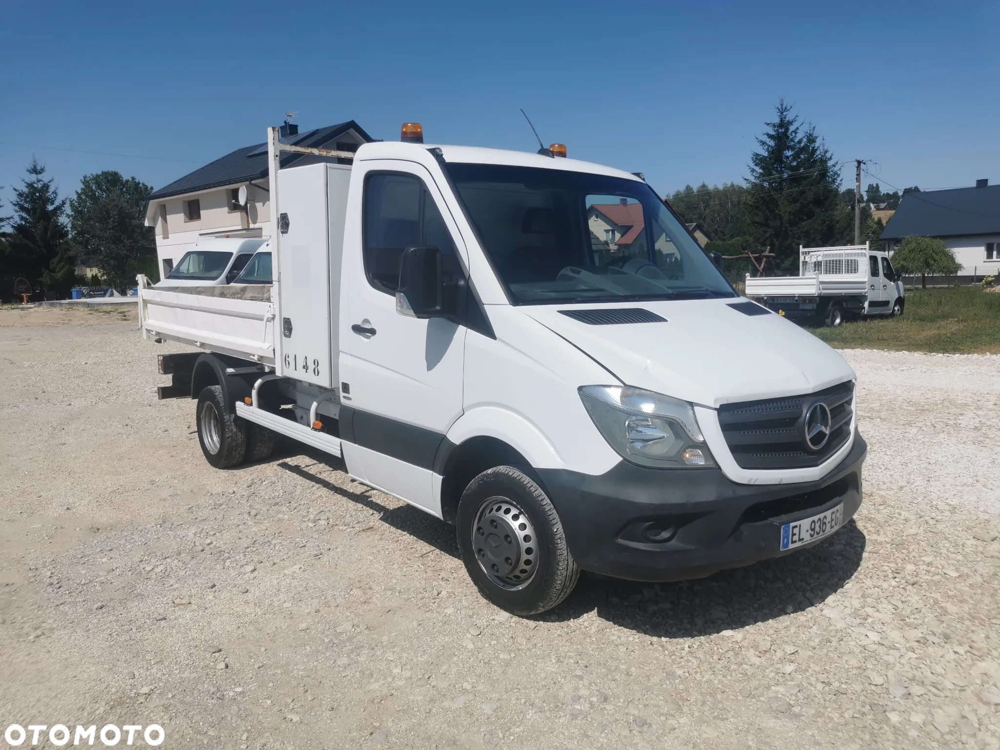 Mercedes-Benz Sprinter 514 kiper Wywrotka blizniak 2.2CDI - 140KM skrzynka sprowadzony - 12