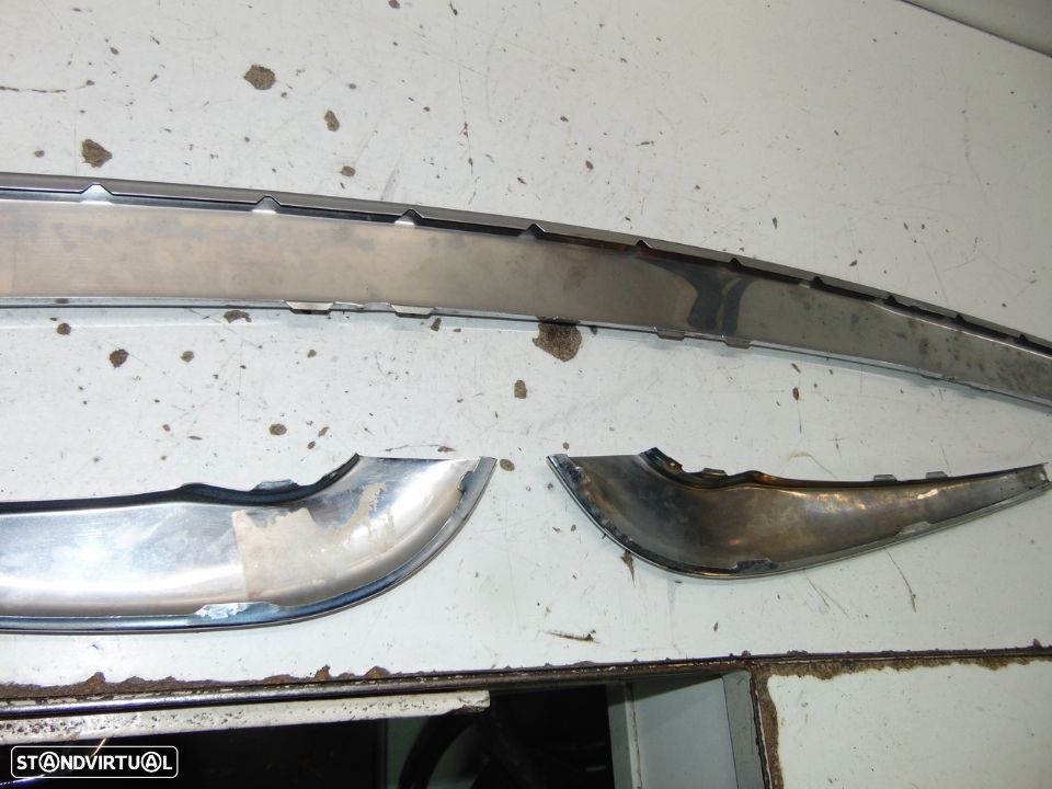 Jaguar xjr6 anos 90 frisos cromados do pára-choques - 8