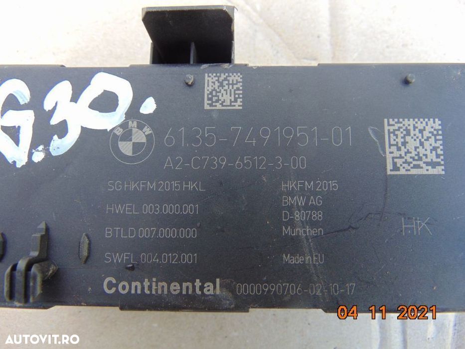 Modul soft close haion Bmw g30 seria 5 modul inchidere deschidere haio - 2