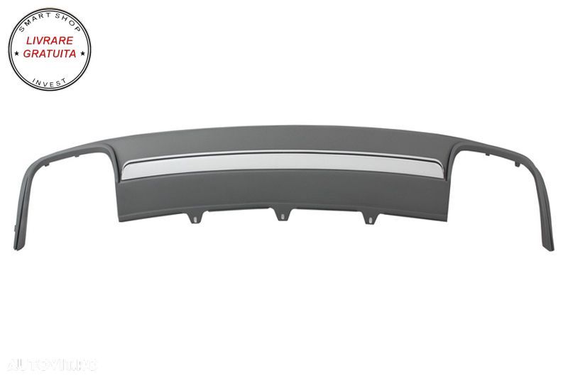 Difuzor Bara Spate Audi A4 B8 Facelift (2012-2015) Sedan Avant S4 Design- livrare gratuita - 1