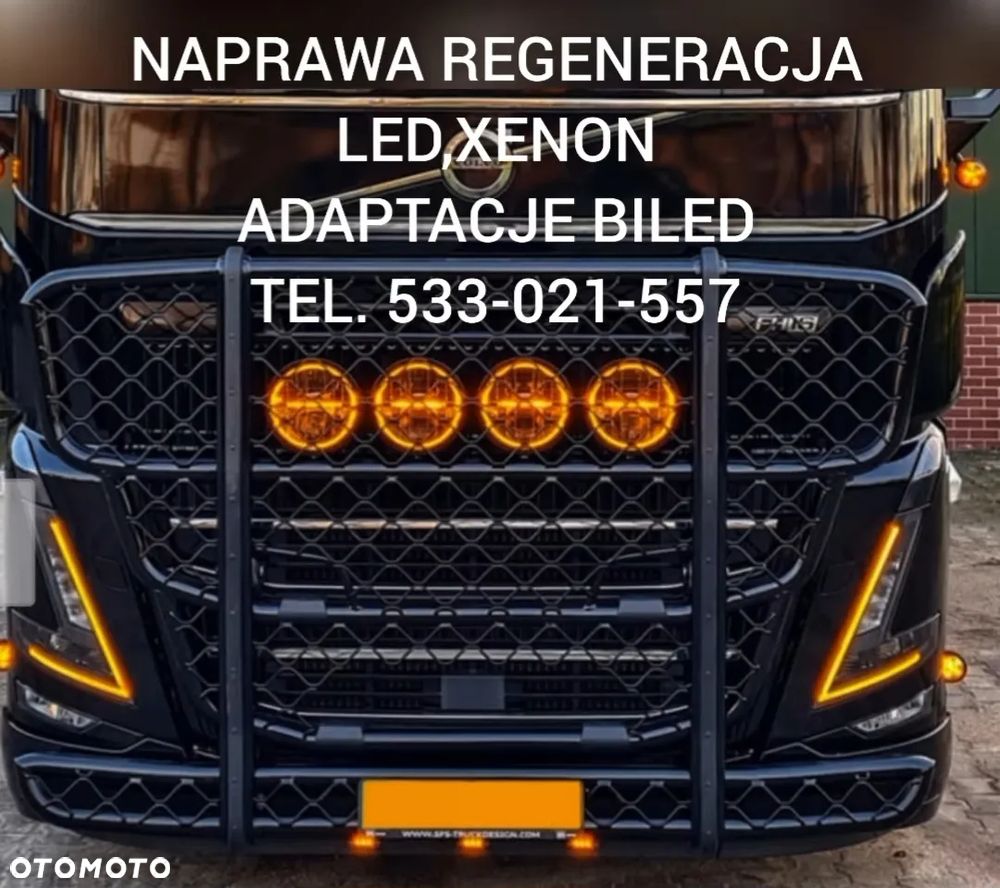 Lampa reflektor LED Scania S R N Volvo Daf Renault - 9