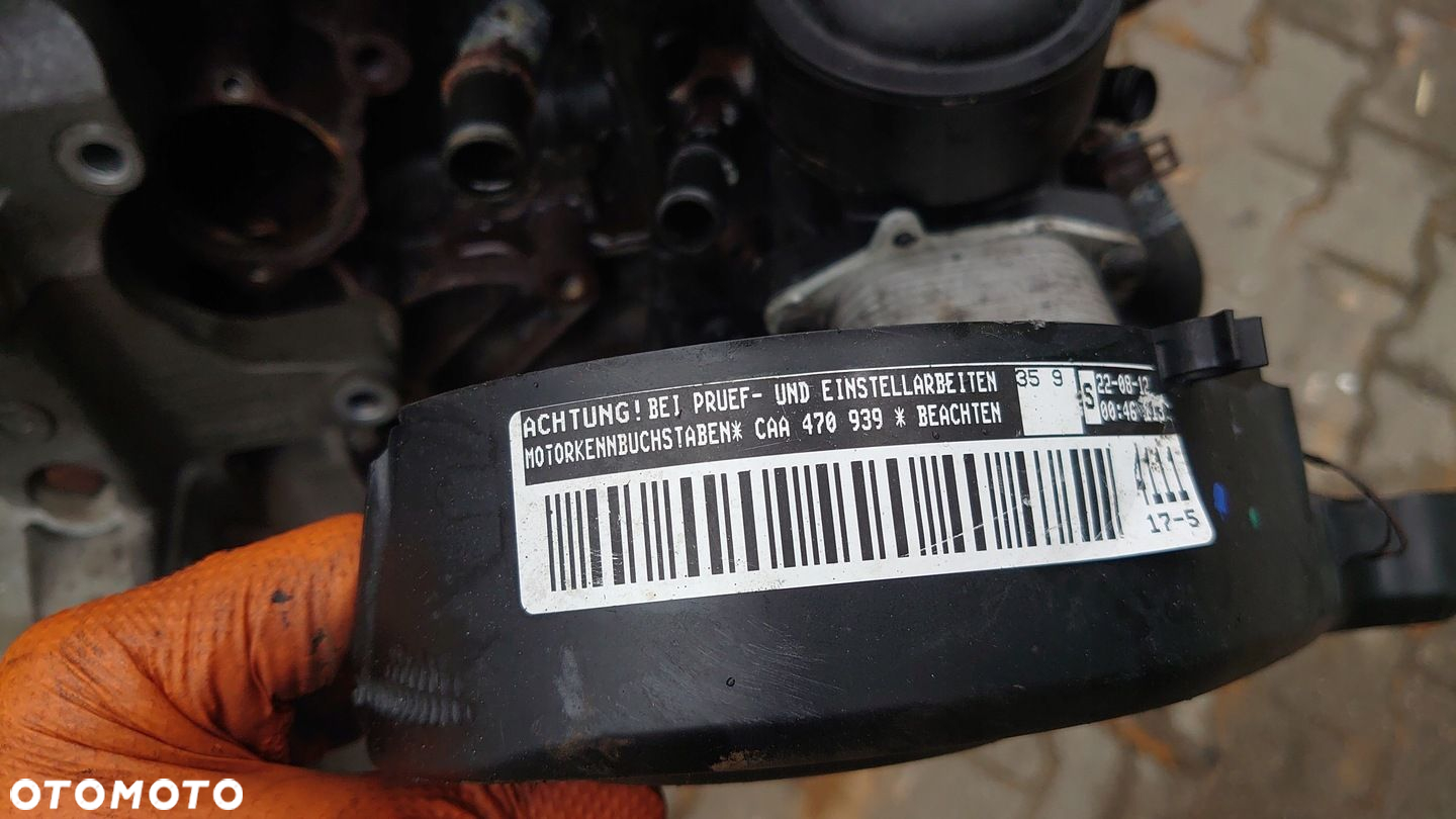 SILNIK SŁUPEK VW TRANSPORTER T5 T6 2.0 TDI CAA NISKI PRZEBIEG 123K KM - 9